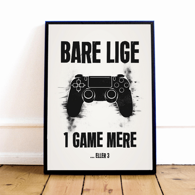 "1 Spil Mere Plakat"