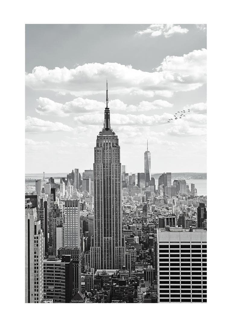 Empire State bygning plakat