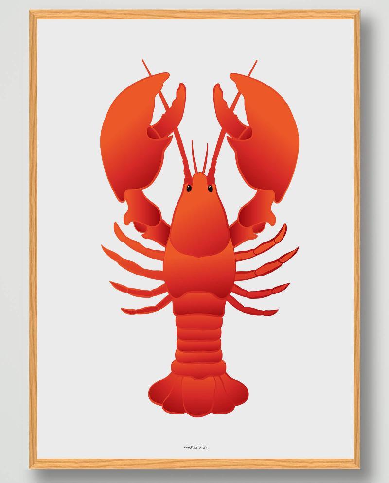 Hummer - Plakat til køkken (M - 30x40cm)