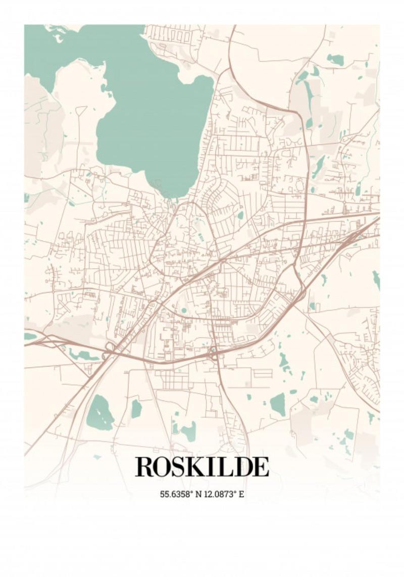 Roskilde 21x30 cm (A4) Papirformat