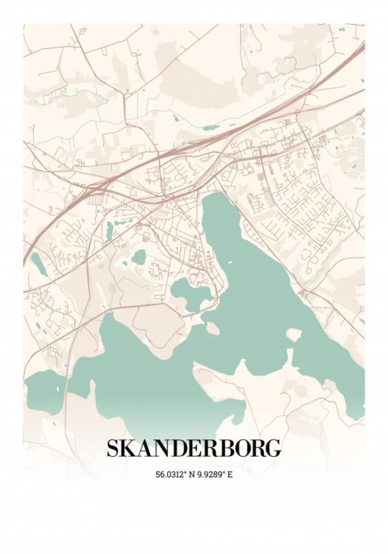 Skanderborg 21x30 cm (A4) Papirblok