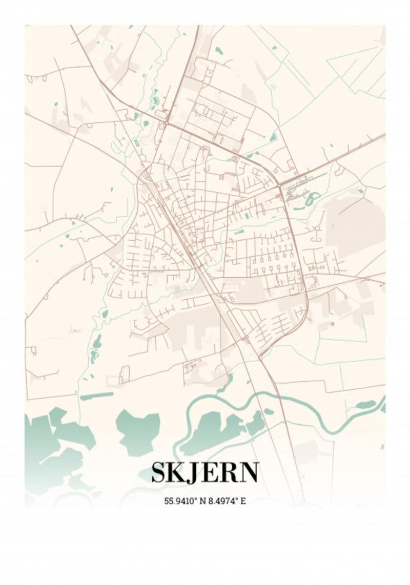 Skjern A4 21x30 cm Papir