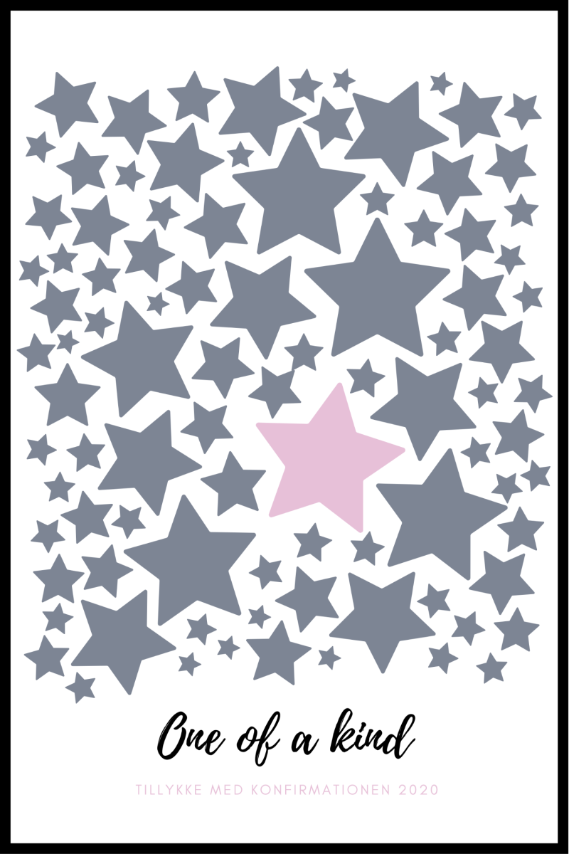 Konfirmationsplakat 2020 - 50x70 cm