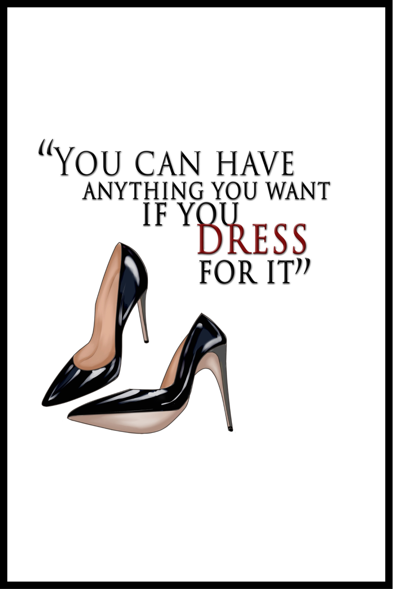 Plakat "Dress for it" – 30x40 cm