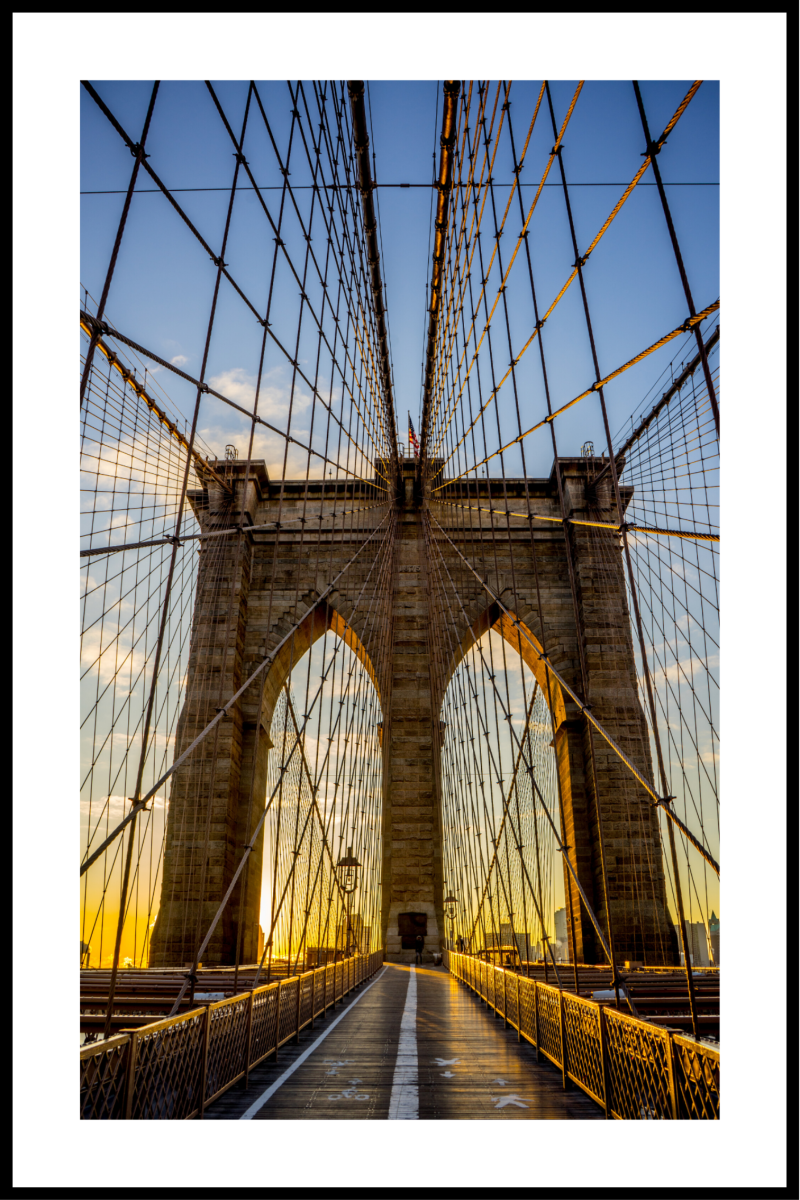Brooklyn Bridge Plakat - 30x40 cm