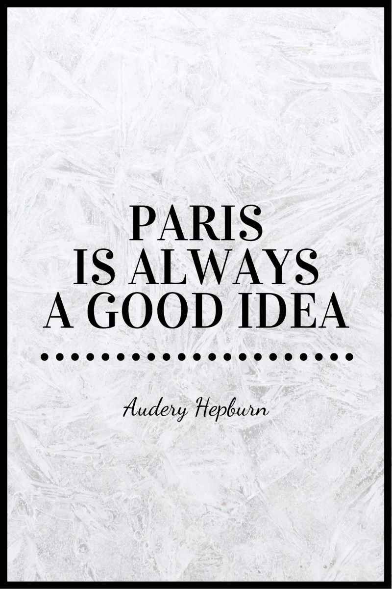 Paris er altid plakat - 30x40 cm