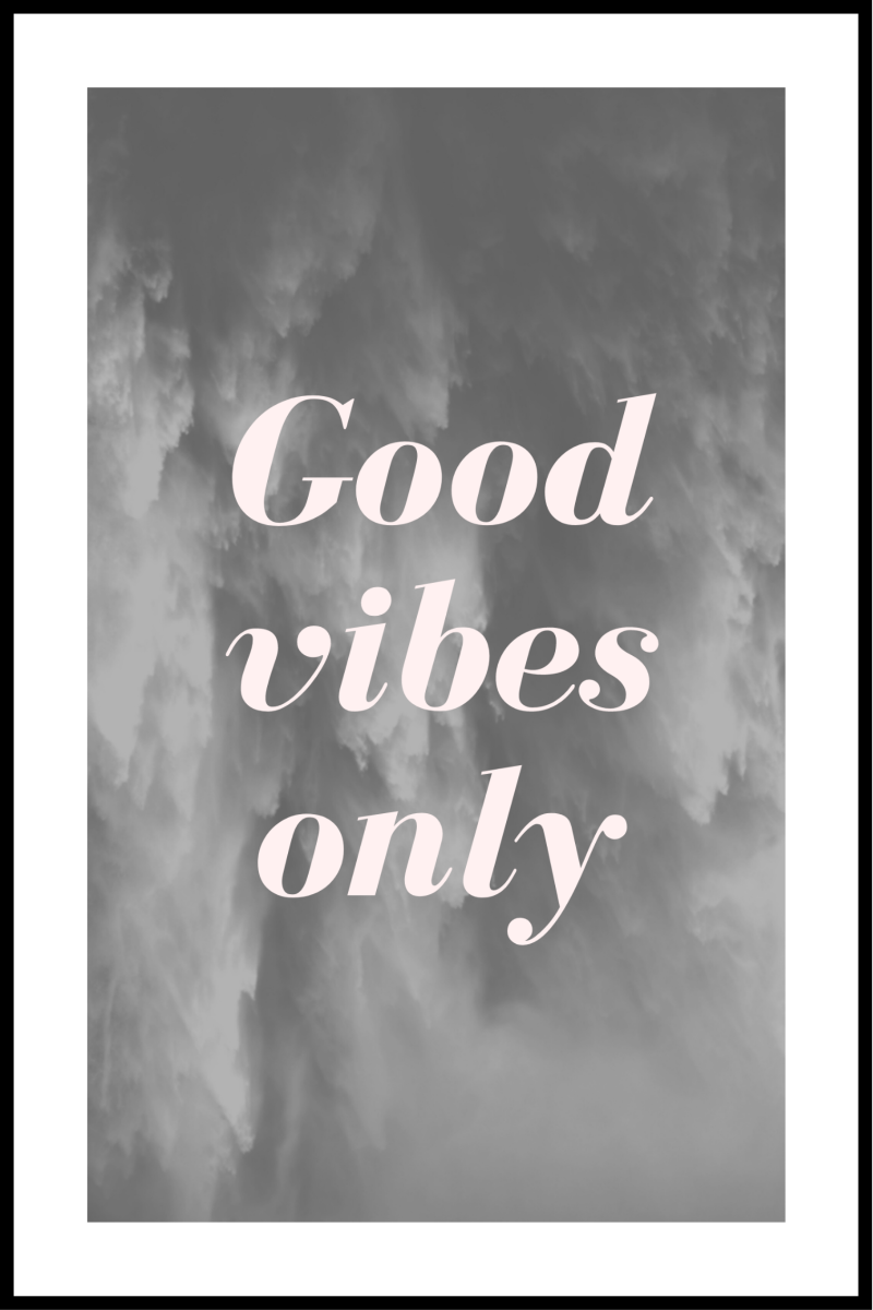 God Vibes Plakat - 30x40 cm