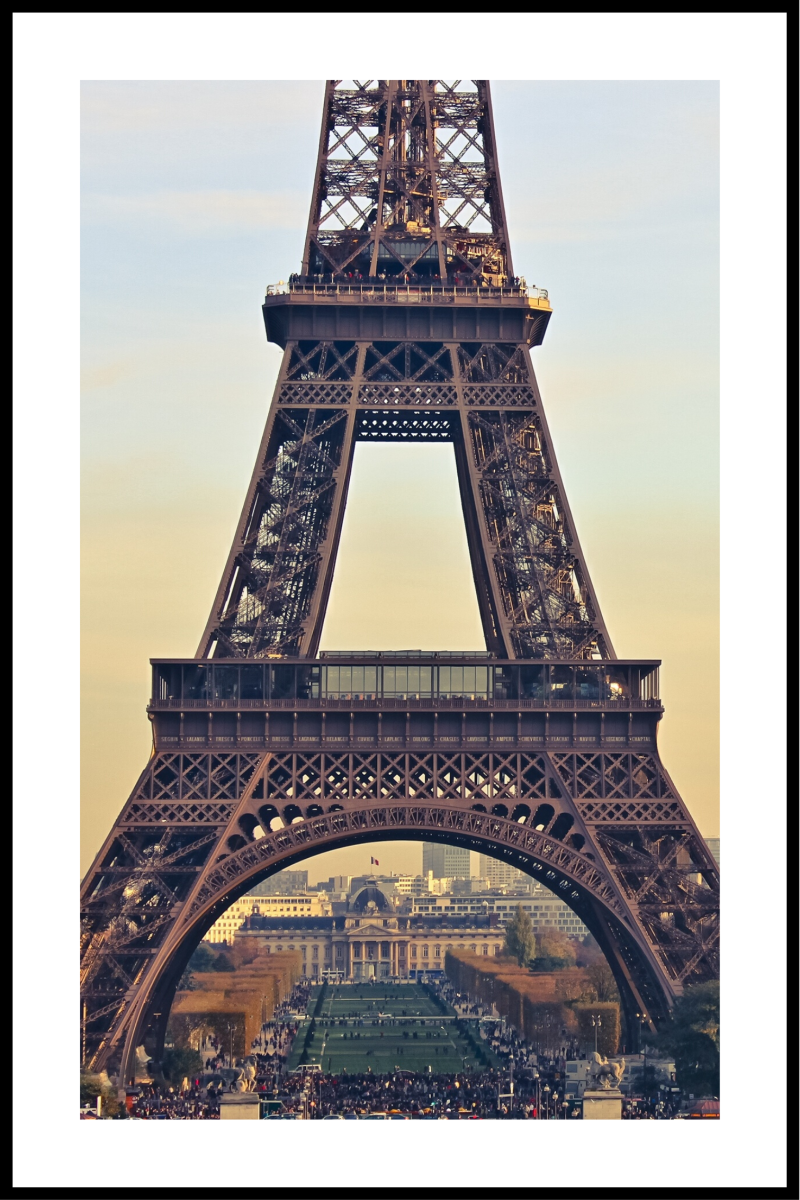 Eiffel Tårnet Plakat - 30x40 cm