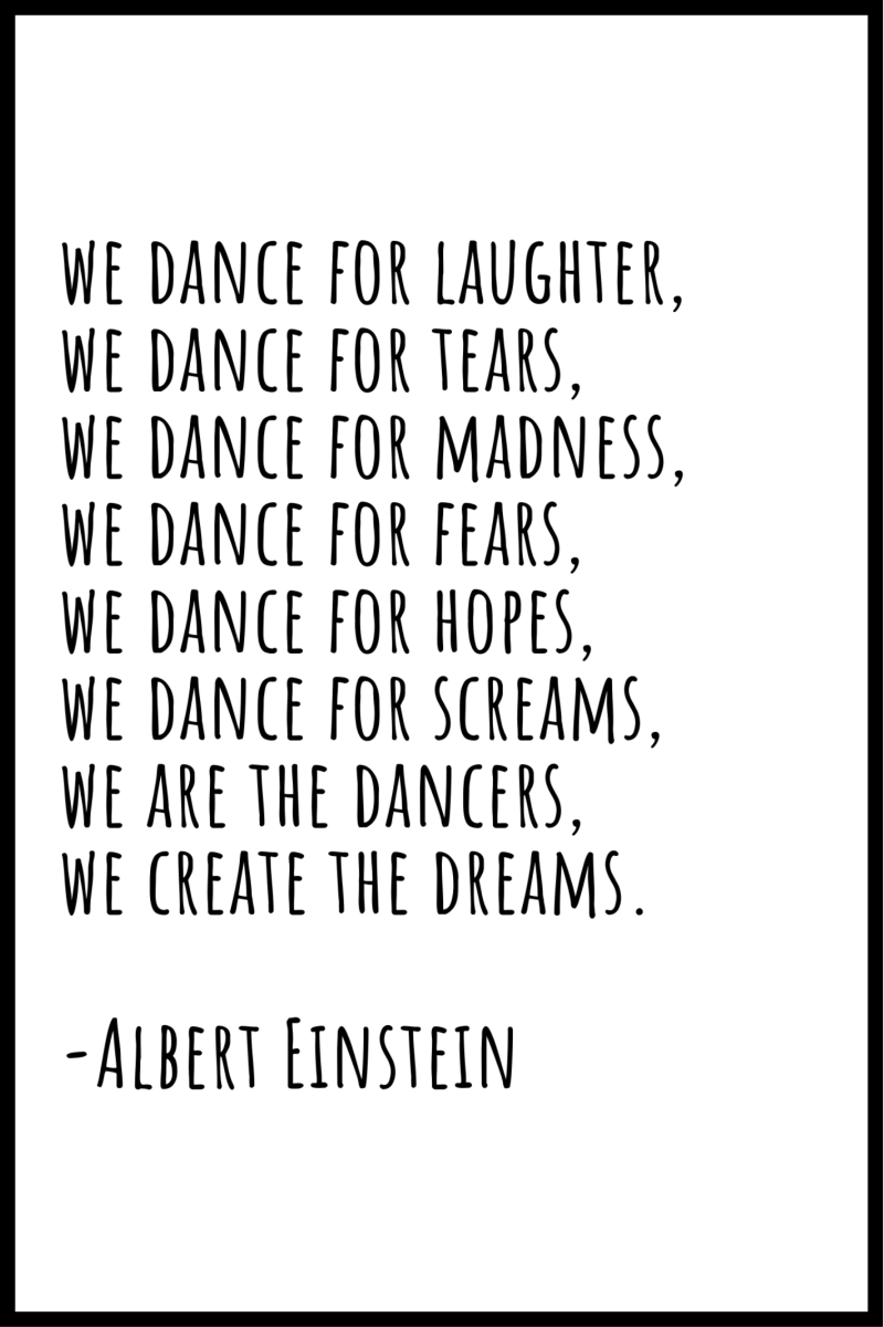 Vi Danser plakat - 30x40 cm