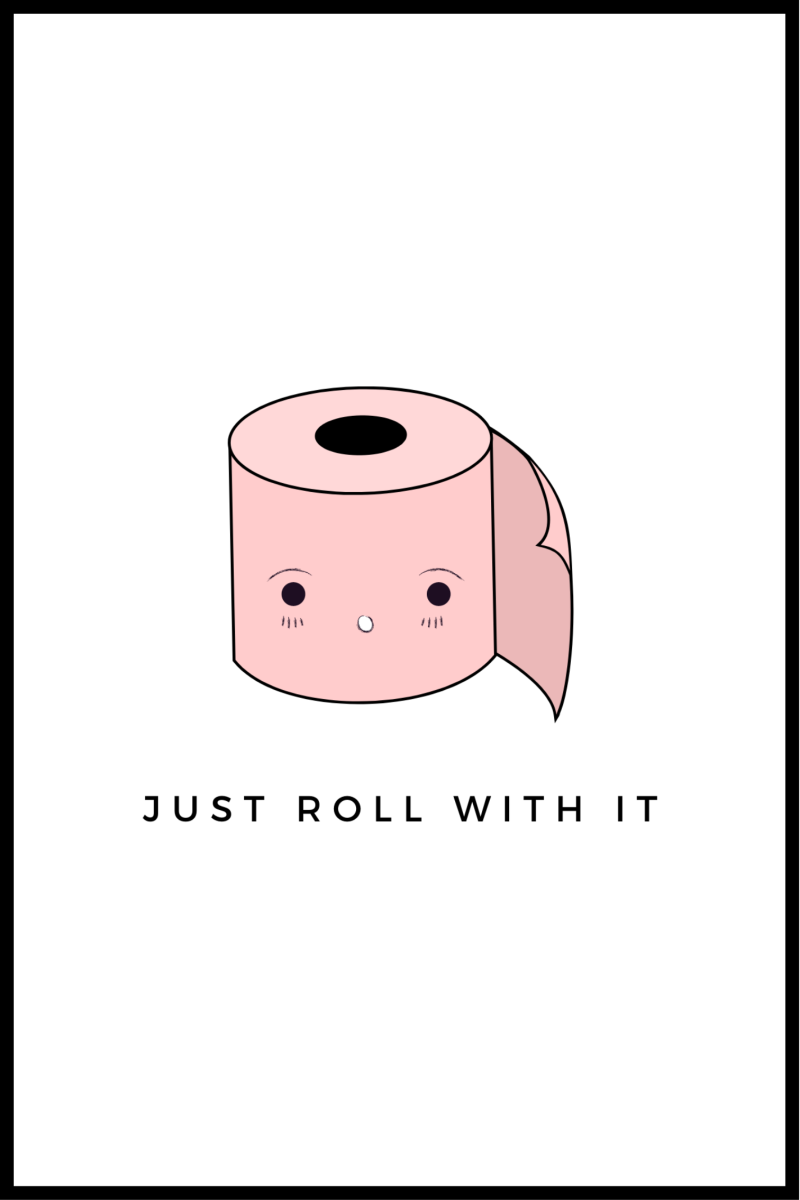 Rul med det plakat – 30x40 cm