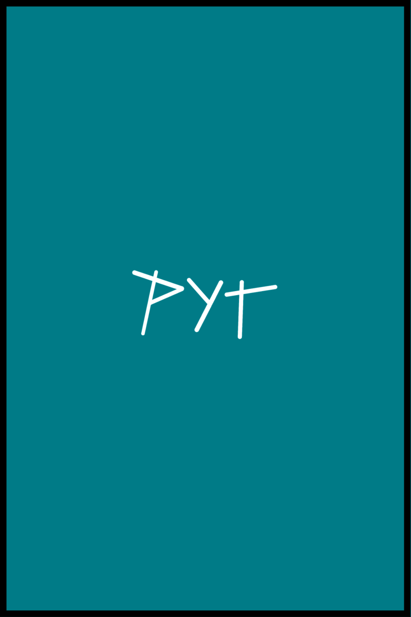 Pyt-grøn plakat - 50x70 cm