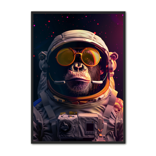 Gorilla Astronaut Plakat 14