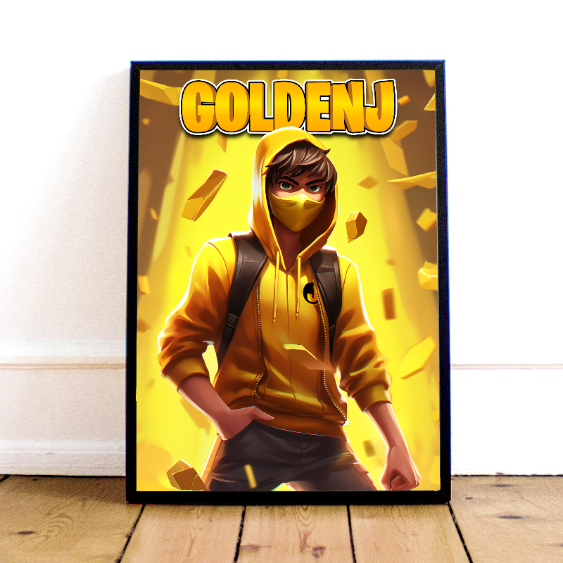Guldplakat fra GoldenJ
