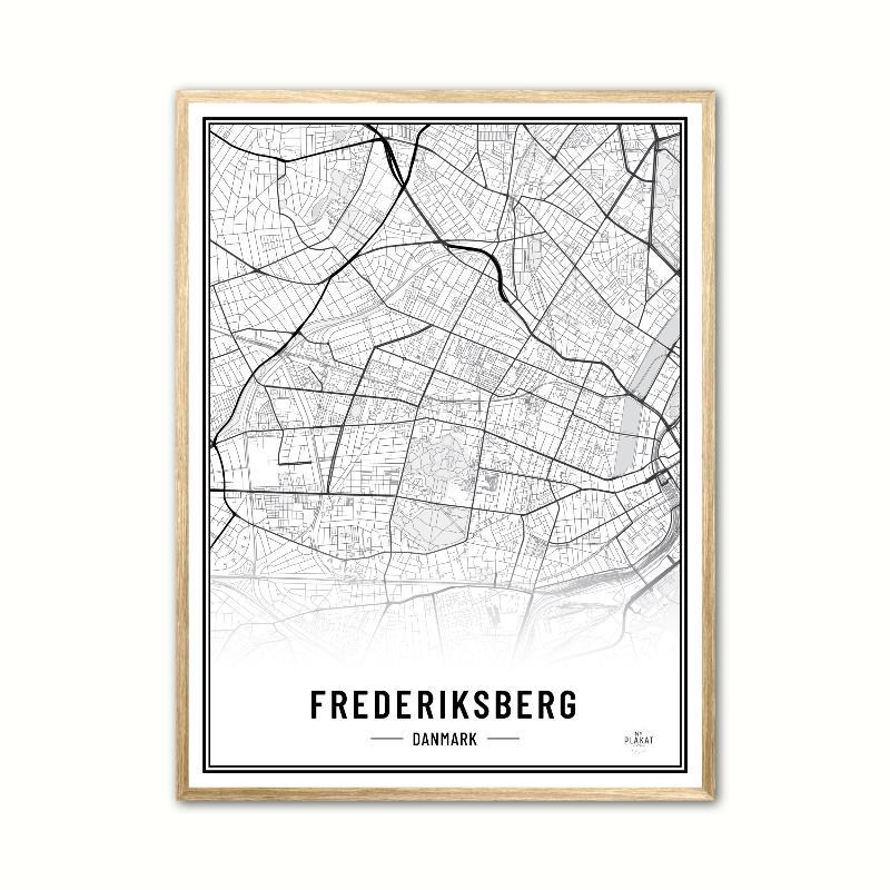 Frederiksberg Plakat - A4 21 x 29,7 cm