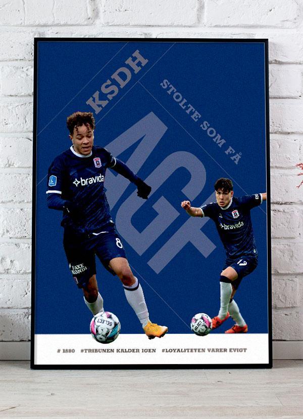 AGF-plakat - Anderson & Kahl - A4 21x29,7 cm