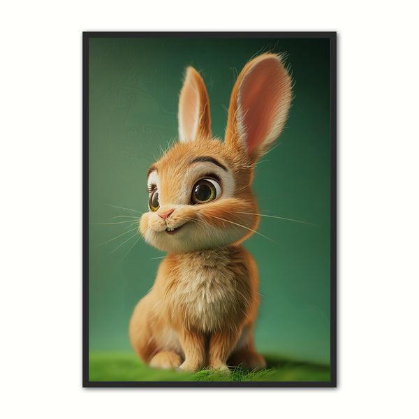 Kanin Plakat 3 – Plakat til børn