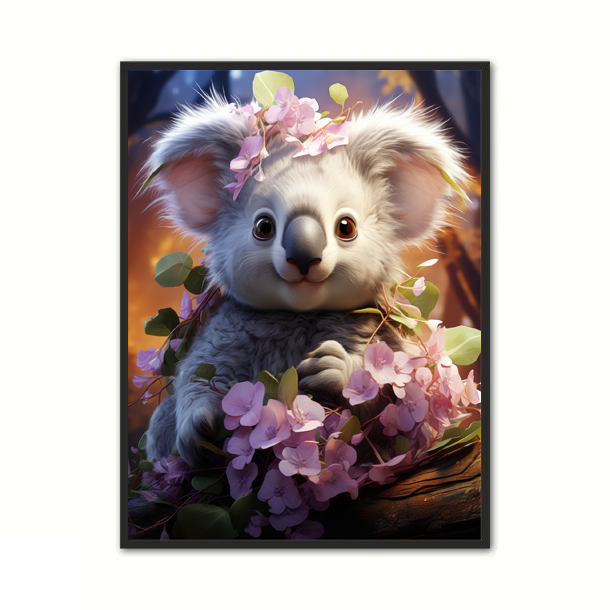Koala Plakat 3 – Børneplakat A4 21 x 29,7 cm