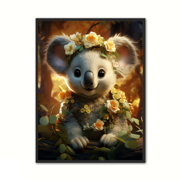 Koala Plakat 6 – Børneplakat A4 21 x 29,7 cm