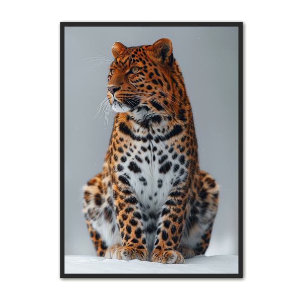 Leopard Plakat Design 2