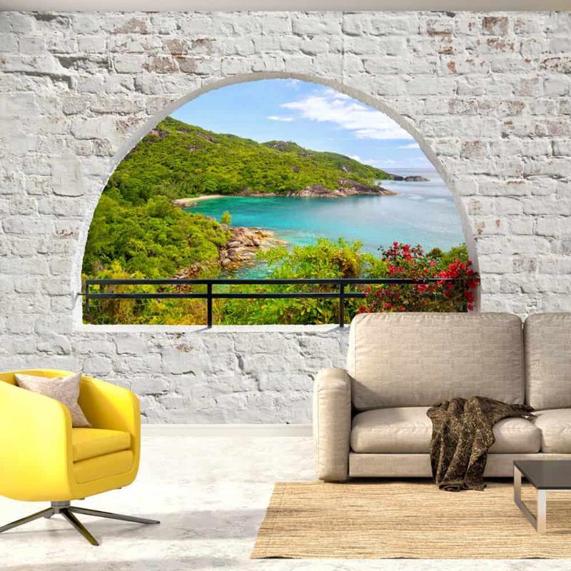 Fototapet med design af Emerald Island