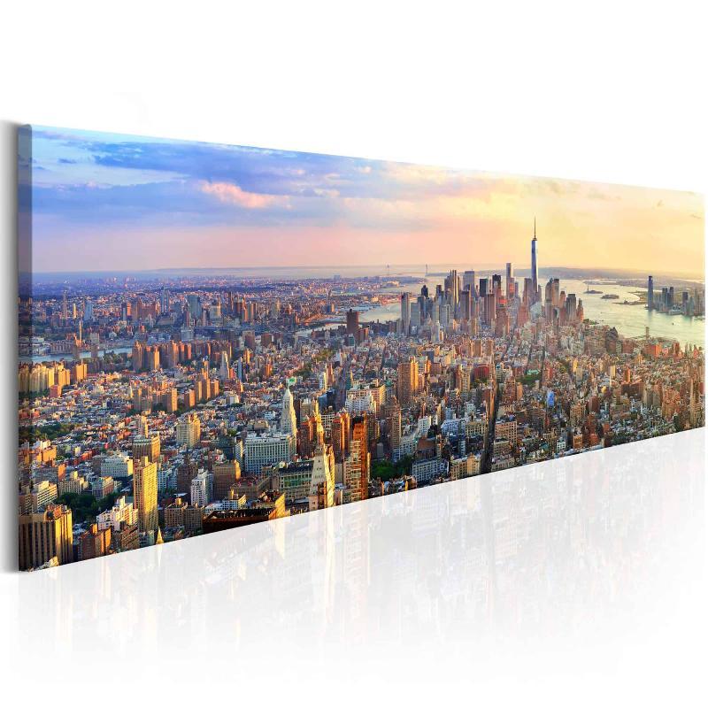 New York Panorama Lærredstryk