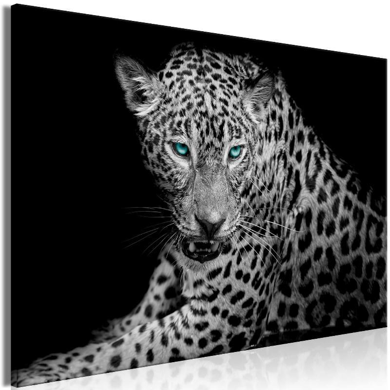 Leopard Portræt Lærredstryk (1 stk)