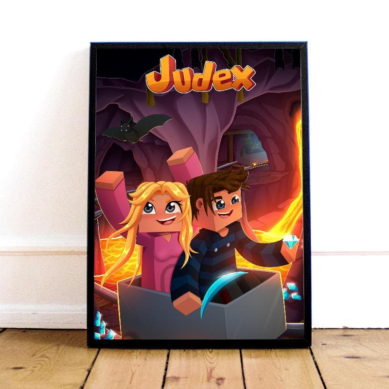 Jud & Nat Mine Plakat Kunsttryk