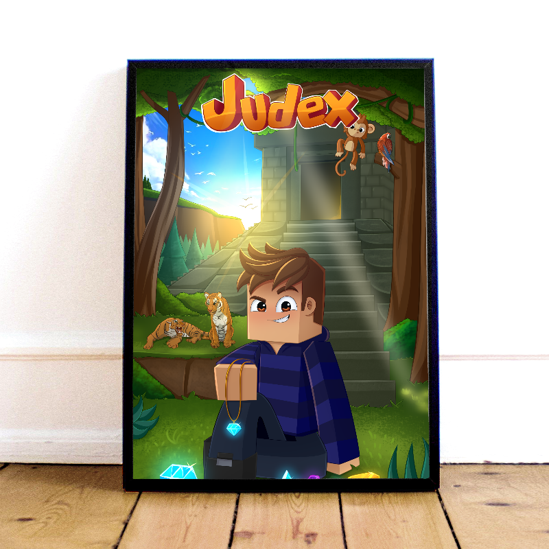 Judex Jungle Plakat til Væggen