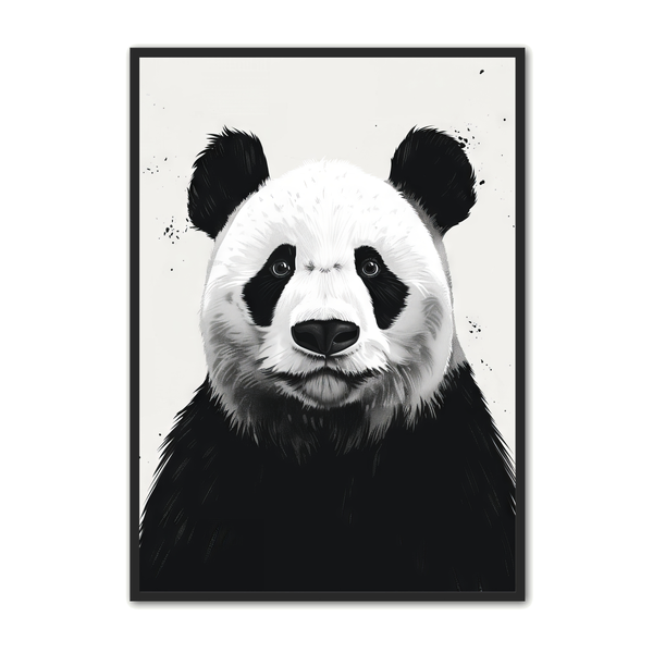 Panda Børneplakat 85 cm
