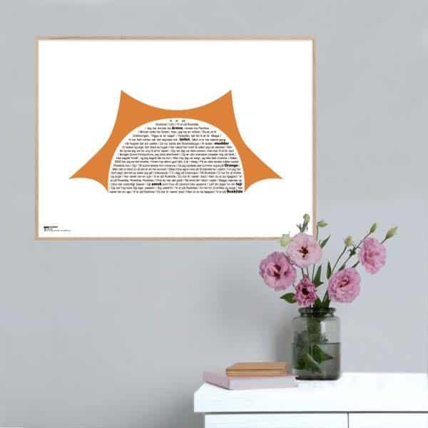 Roskilde State of Mind - Per Vers plakat 50x40 cm