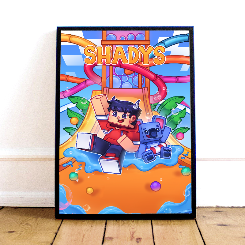Shadys Vandland Plakat Kunstværk