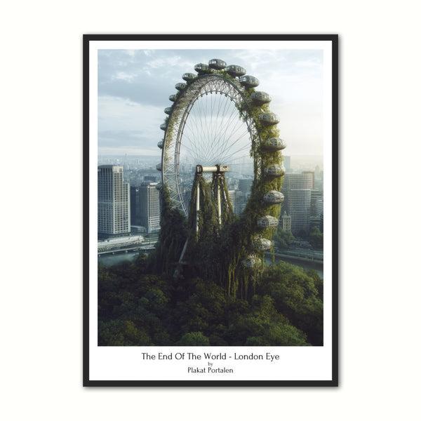Verdens Ende – London Eye Plakat til hjemmet décor