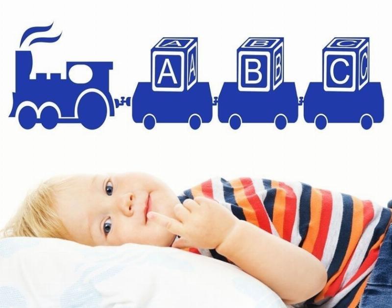 ABC Tog Væglampe – Sjov og Lærerigt Lys til Børneværelset!