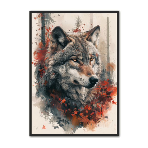 Ulve Plakat 24 x 30 cm