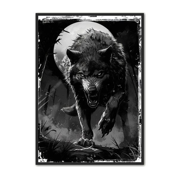 Ulve Plakat 31 x 42 cm