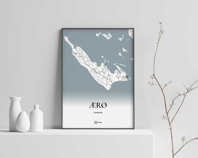 Ærø Plakat 21×30 cm (A4)