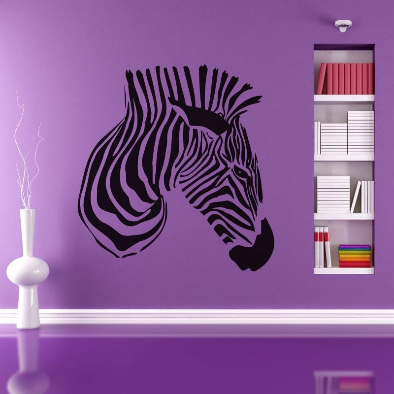 Væggklistermærke Cool Zebra