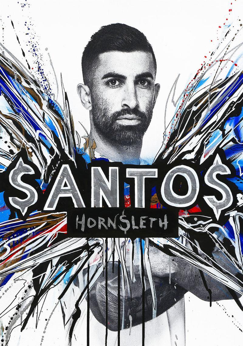FCK Santos Kunstværk af Hornsleth