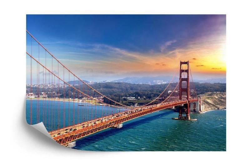 Fototapet - Golden Gate-broen i San Francisco