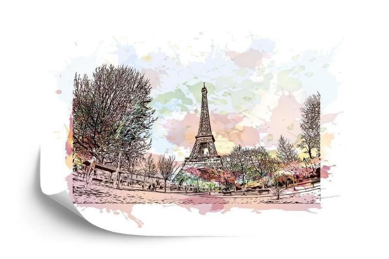 Fototapet - Eiffeltårnet i Paris