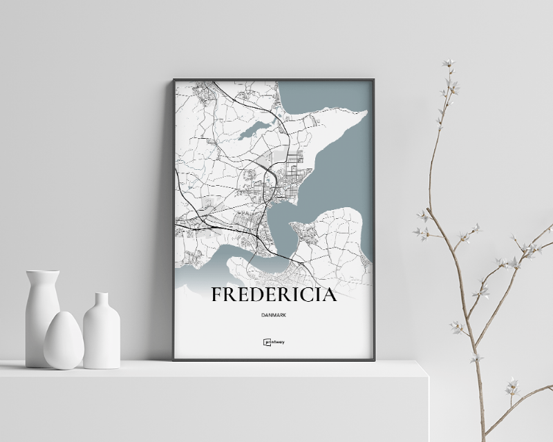 Fredericia Plakat 21×30 cm (A4)