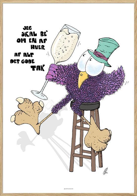 Farverige kreative næb - Sæt med 4 til dit hjem