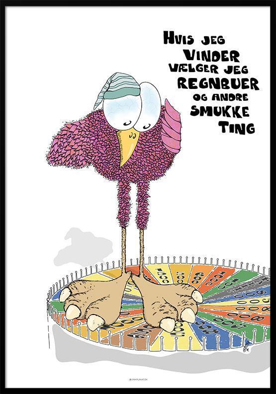 Lykkehjulet - Unikt kunstværk til dit hjem!