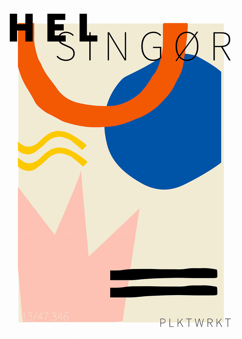 Helsingør Plakat fra Plakatwerket