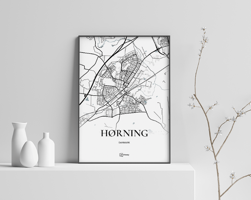 Hørning Plakat 21×30 cm (A4)