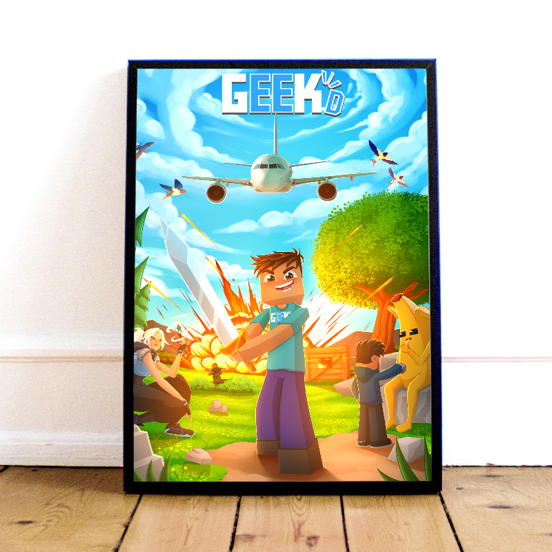 Geekd Plakat i unikt design