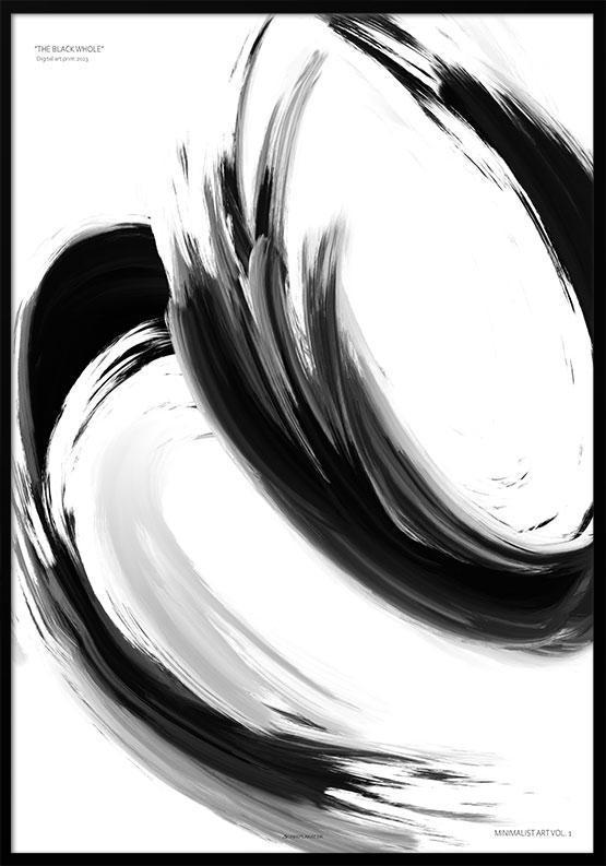 Kunstplakat - Det Sorte Hul til dit hjem!