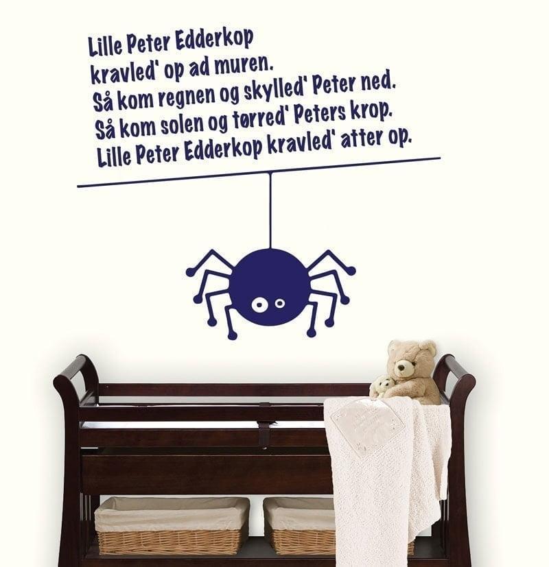 Lille Peter Edderkop - Væggemærke