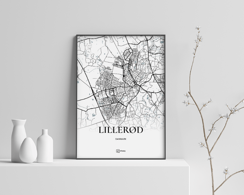 Lillerød Plakat 35×50 cm (B3)