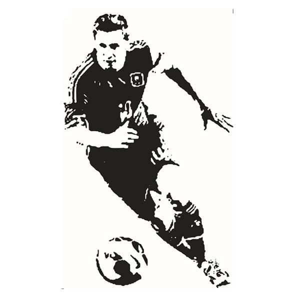 Lionel Messi vægklistermærke 85,5x53 cm